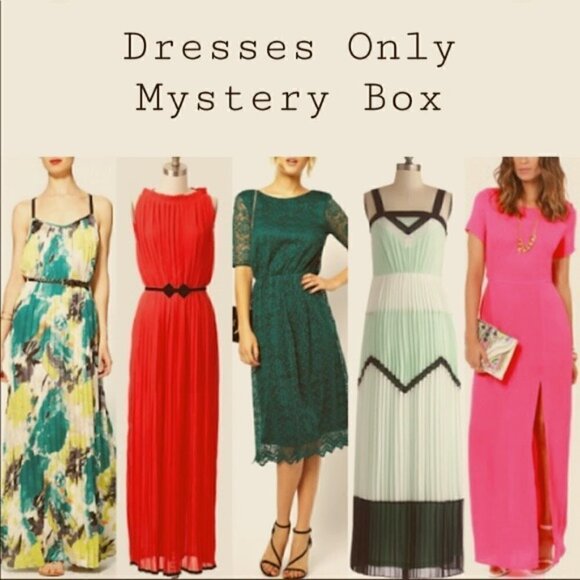 $25 - DRESSES ONLY MYSTERY BOX - 4 PCS. - Picture 1 of 1